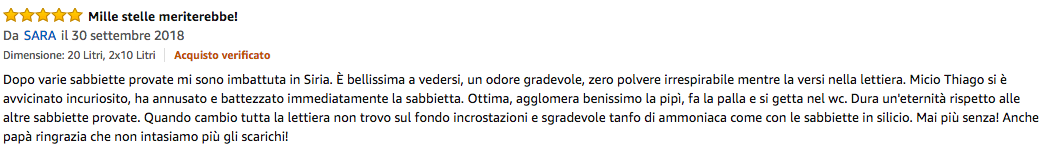 Migliore lettiera per gatti agglomerante ed ecologica recensione 4