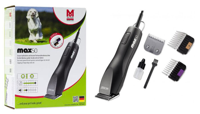 Recensione Moser Max 50 contenuto della scatola