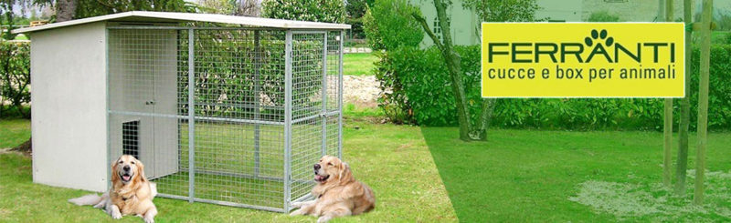 Box per cani da giardino Ferranti